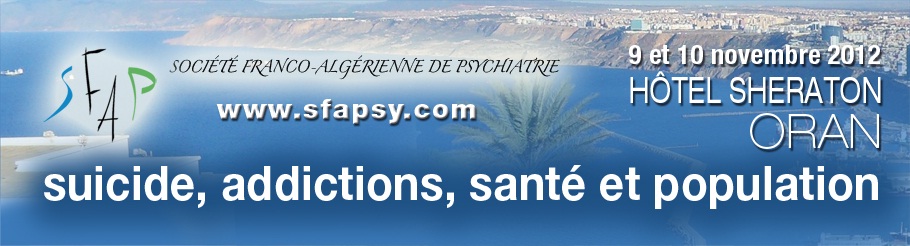 SFAP- Participants algériens- Société Franco Algérienne de Psychiatrie
