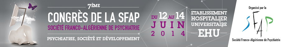 SFAP Oran 2014 "Psychiatrie Société et Développement"