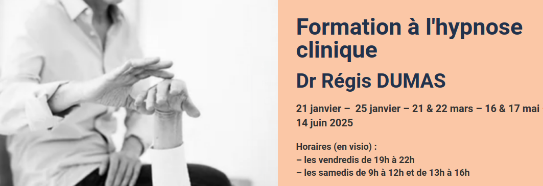 Formation hypnose clinique 2025