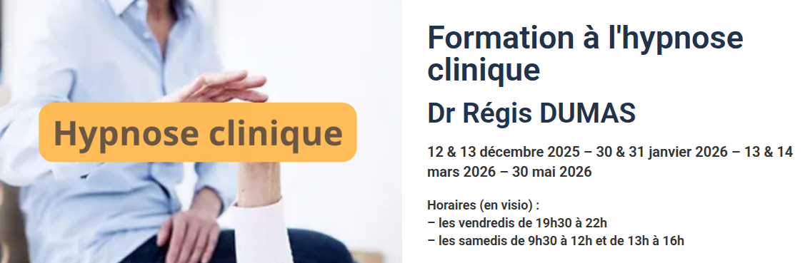 Hypnose clinique 2025 2026