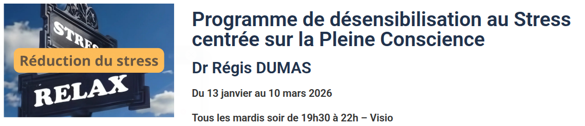 Réduction stress 2026